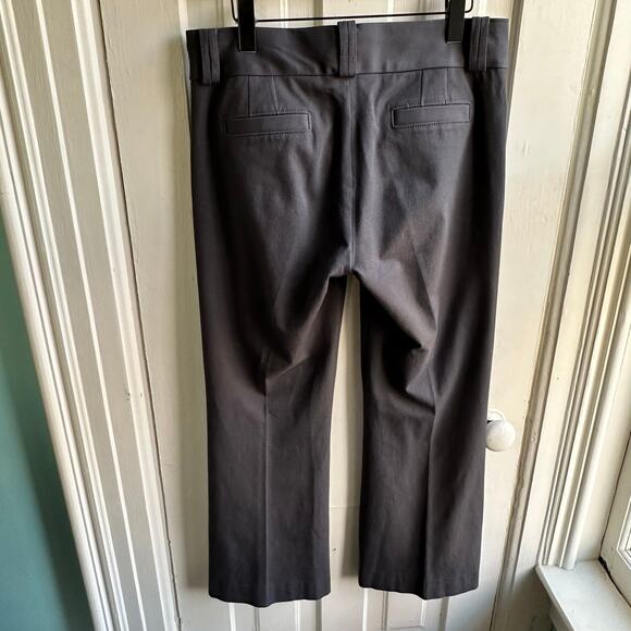 Banana Republic Trouser No 323 Martin Fit Flare Trousers Charcoal - Picture 8 of 9